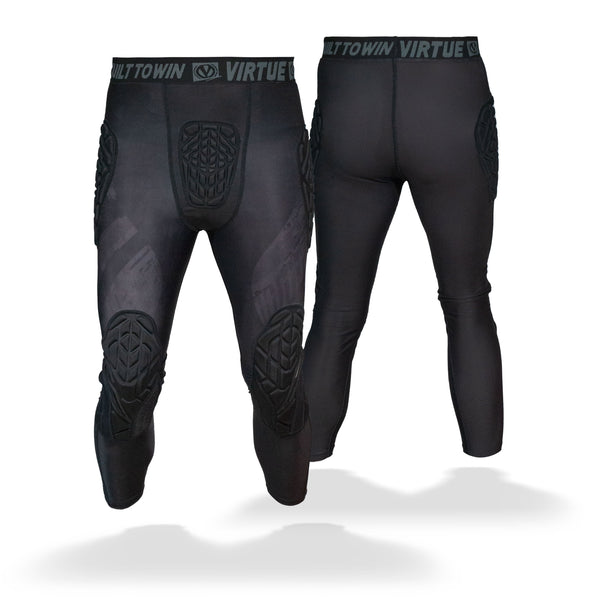 Virtue Breakout Padded Compression Paintball Pants - Black