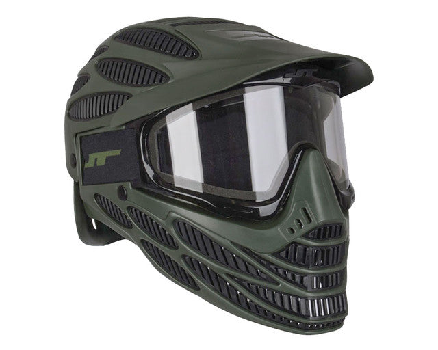 JT Flex 8 Full Coverage Paintball Goggle - Olive/Black