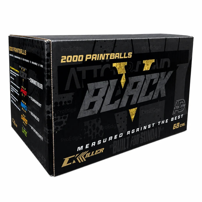 CK Black Advance 2,000 Round Paintball Case - ( .68 Caliber )