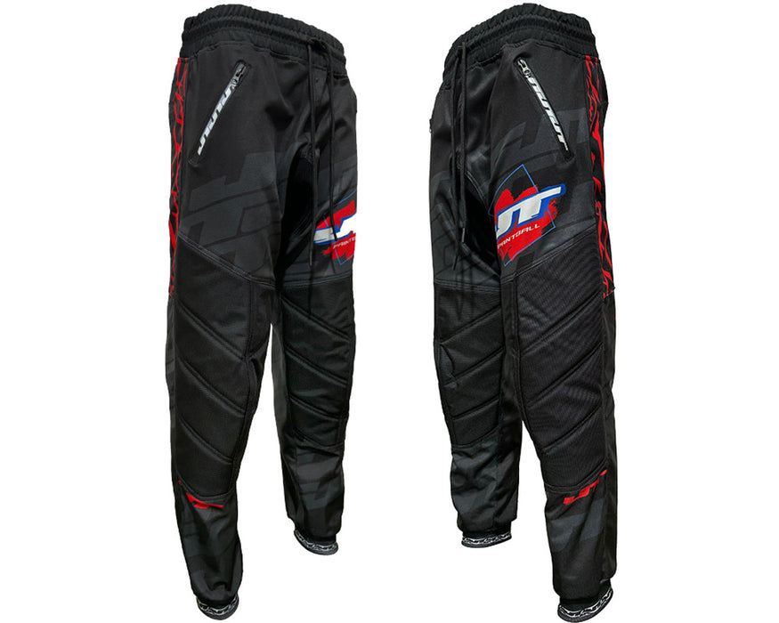 JT Classic Paintball Pants - Red/Blue/Black