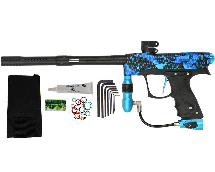 Dye Rize CZR+ Paintball Gun - PGA Hypercam Cyan Dust