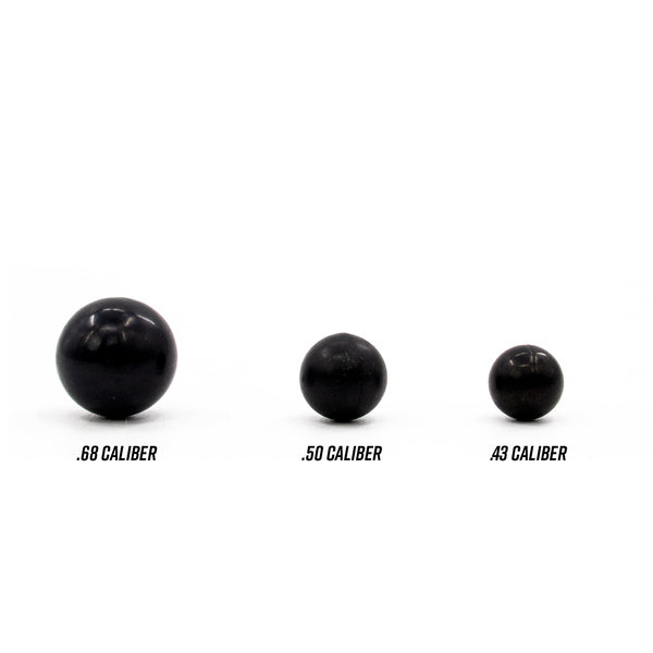 Valken Defender .68 Caliber Hard Rubber Balls - 25ct - 107522