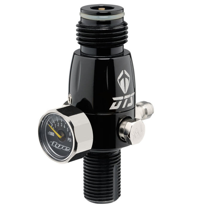 Dye 4500 PSI DTS Tank Regulator - Black