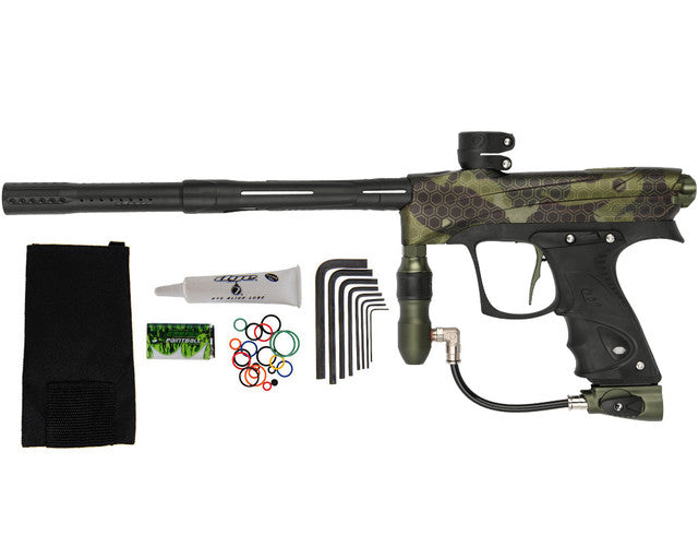 Dye Rize CZR+ Paintball Gun - PGA Hypercam Olive Dust