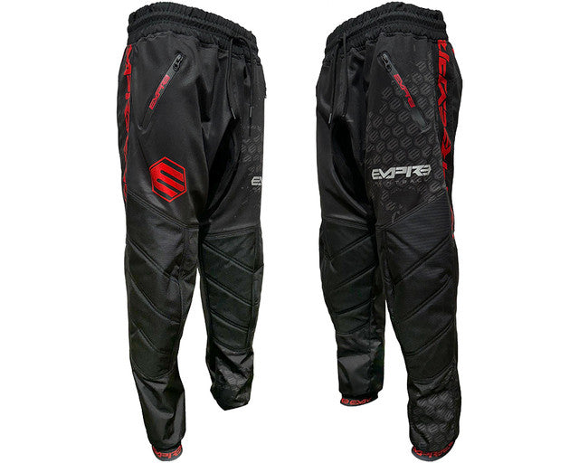 Empire Classic Paintball Pants - Black/Red