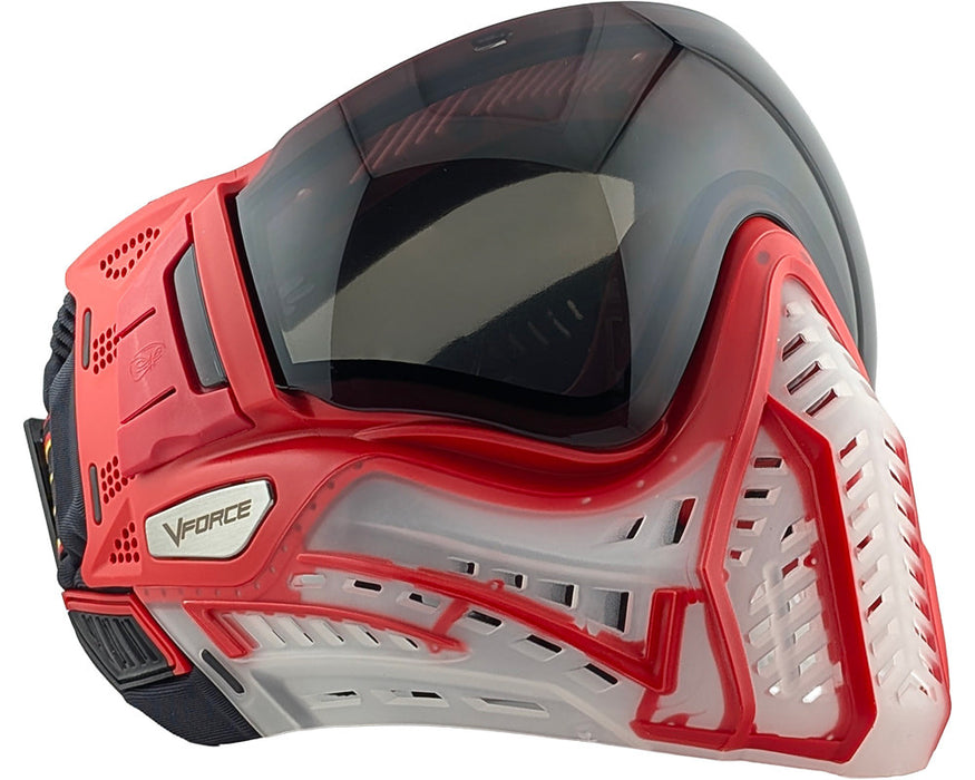 V-Force Profiler 2.0 Paintball Mask - Fighter Series Rooster Red