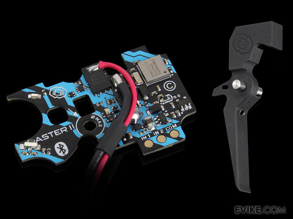 GATE ASTER II Bluetooth Airsoft Programmable ETU Module w/ Adjustable Quantum Trigger (Type: V2 & HPA / Expert / Rear Wired)