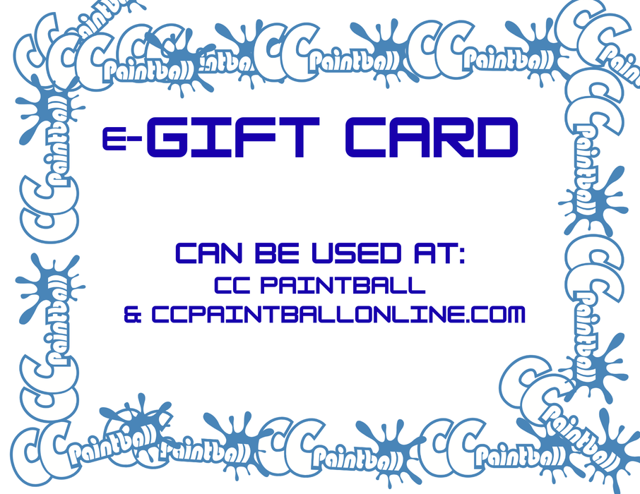 CC Paintball Gift Card