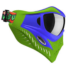V-Force Grill Paintball Mask Cowabunga Series - Blue On Green #28