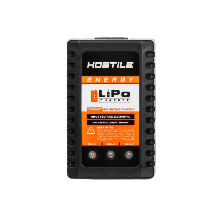 Hostile ENERGY - LiPo Compact Balancing Charger 2-3 Cell 8.V-12.6V