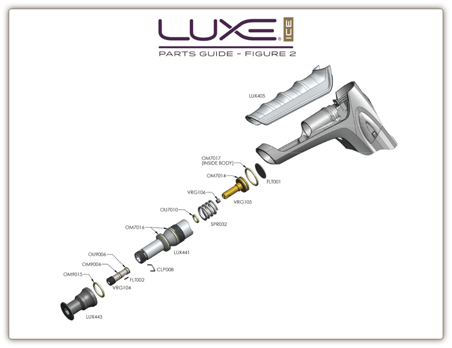 DLX Luxe Ice Regulator Body - LUX441