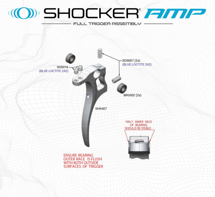 Smart Parts Shocker AMP Trigger Set Screw- SOS016 — CC Paintball Norco