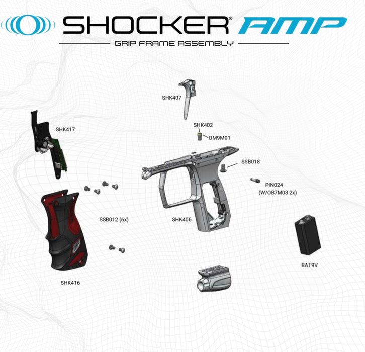 Smart Parts Shocker AMP Transfer Tube Screw - SHK402