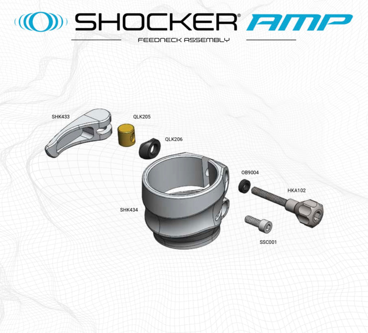 SP Shocker Amp/RSX/XLS Feedneck Screw - SSC001