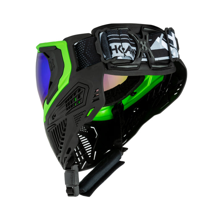 HK Army SLR Goggle Journey Black/Green w/Aurora Green Lens