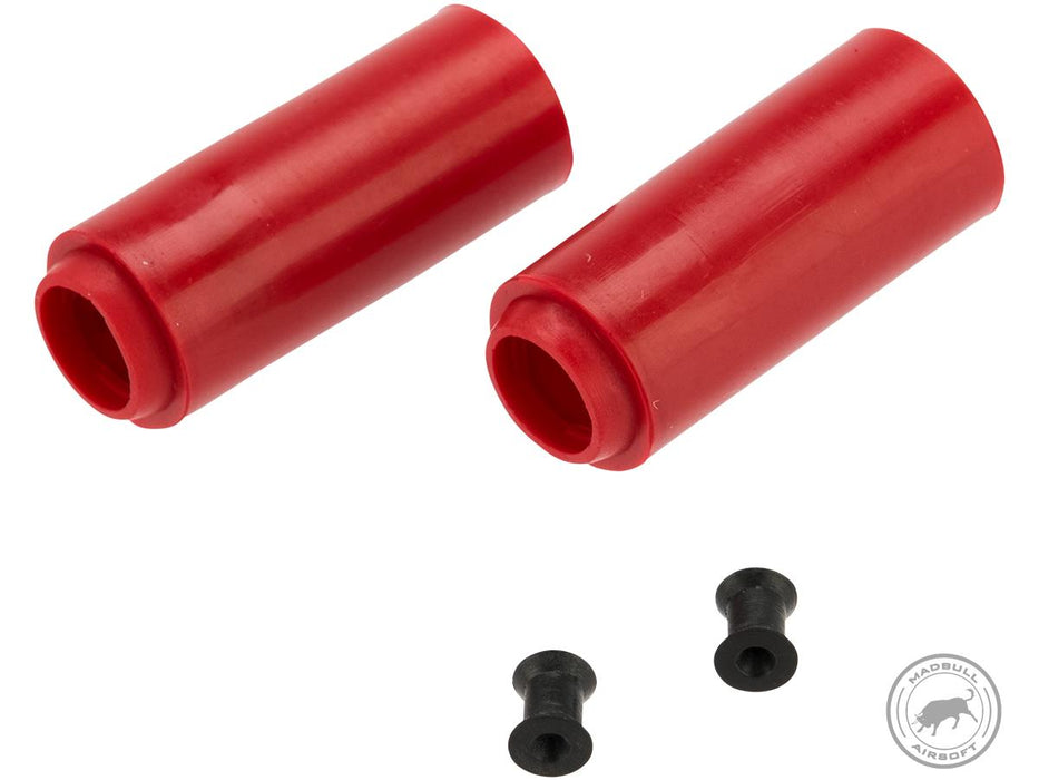 MadBull 60 Degree Shark Bucking With Fishbone Spacer 2 Pack (Color: Red / Design: Hard)