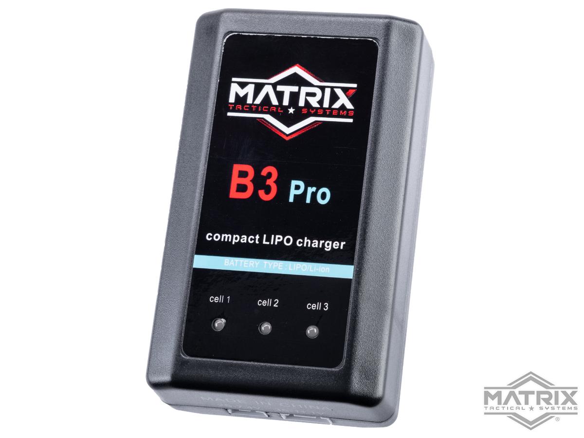 Matrix B3 Pro Compact 1-3 Cell LiPo / Li-Ion Smart Balance Charger — CC ...
