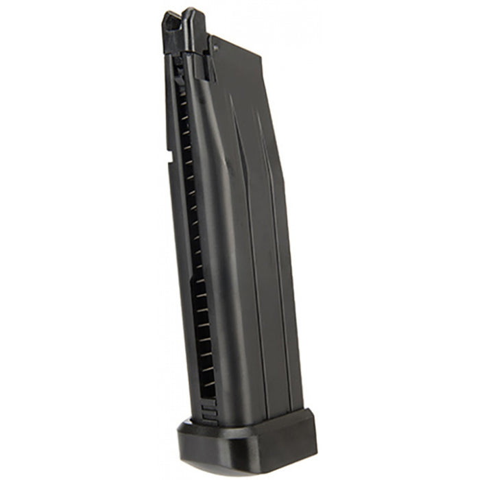 WE Tech 28 Round CO2 Gas Magazine for Hi-Capa 4.3 Airsoft Pistols - BLACK