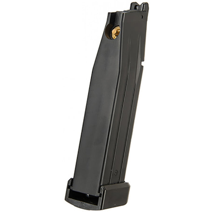 WE Tech 28 Round CO2 Gas Magazine for Hi-Capa 4.3 Airsoft Pistols - BLACK