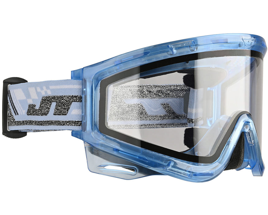 JT QLS Goggle Frame W/ Clear Lens & Strap