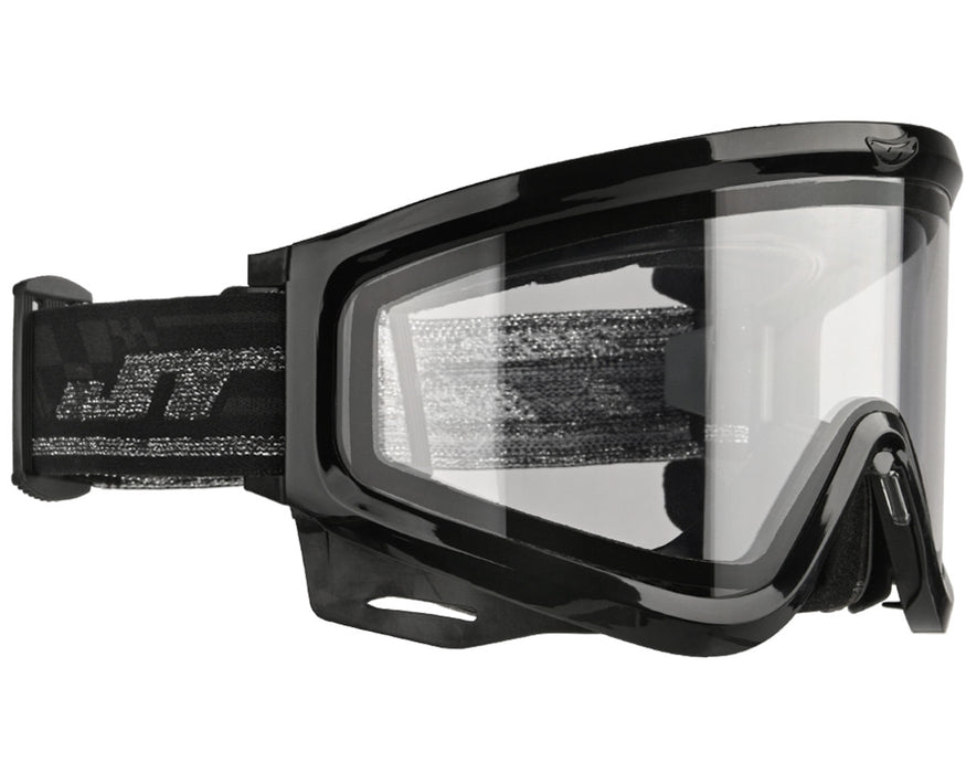 JT QLS Goggle Frame W/ Clear Lens & Strap
