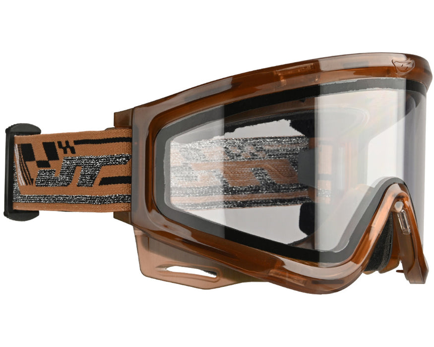 JT QLS Goggle Frame W/ Clear Lens & Strap