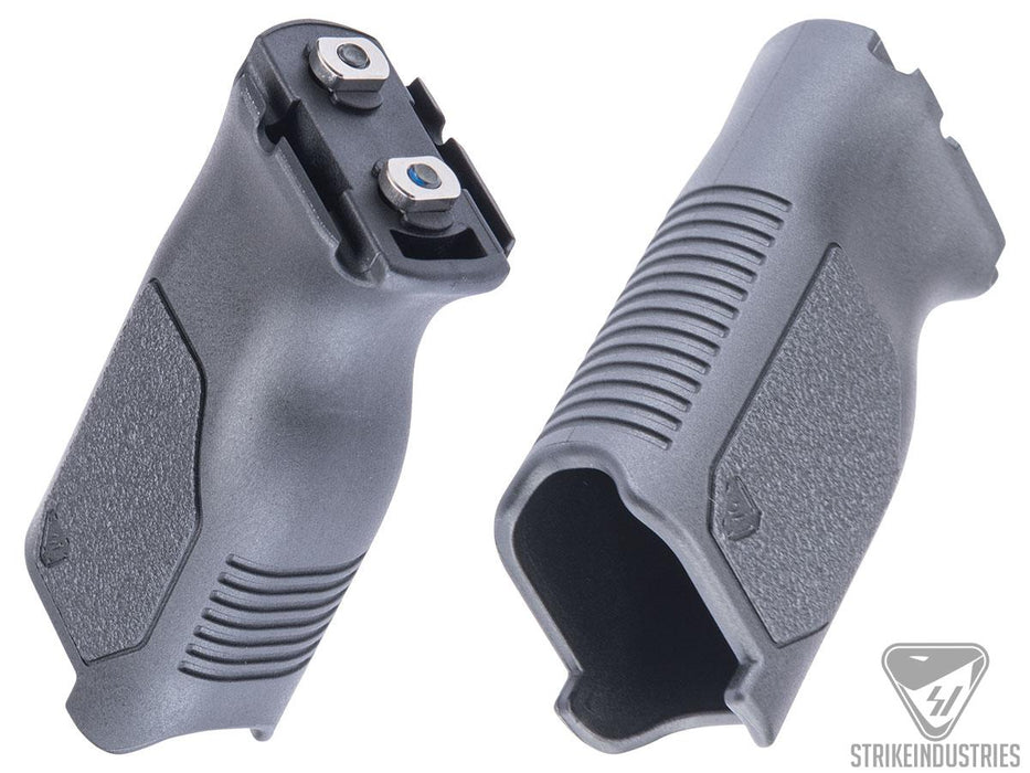 Strike Industries Angled Vertical Grip with Cable Management (Color: Black / Long)