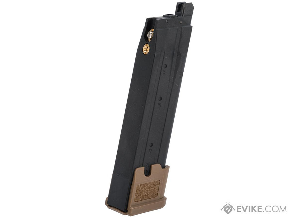 SIG Sauer ProForce Spare Magazine for P320 M17 MHS GBB Pistol (Model: Green Gas / Tan)