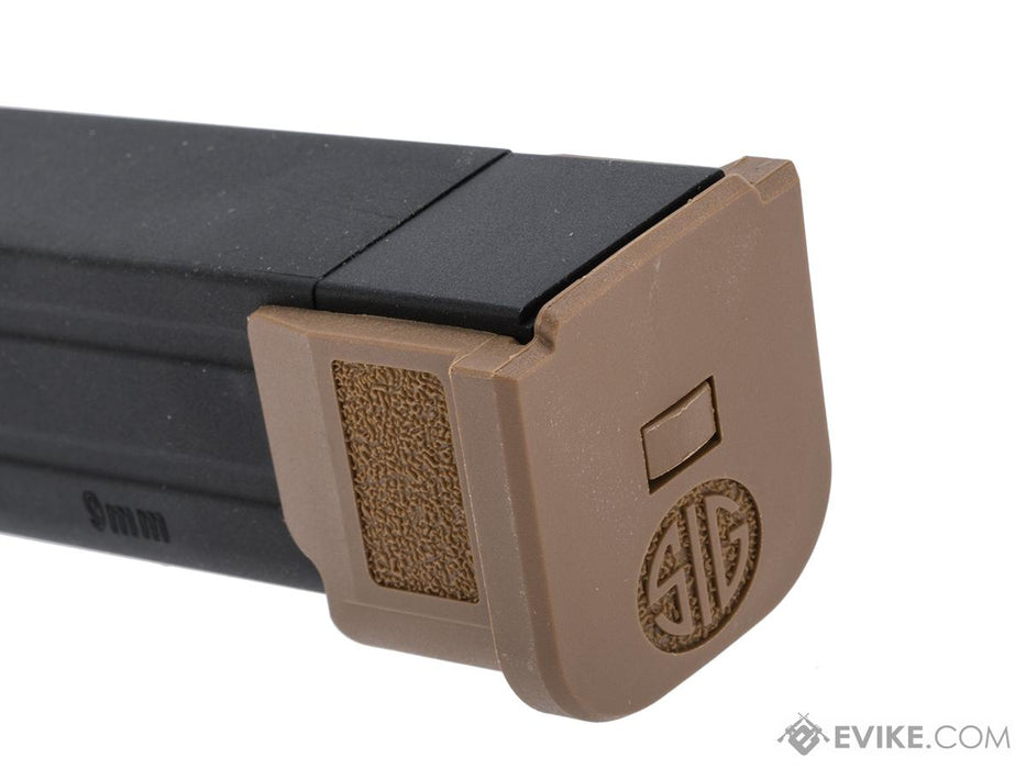 SIG Sauer ProForce Spare Magazine for P320 M17 MHS GBB Pistol (Model: Green Gas / Tan)