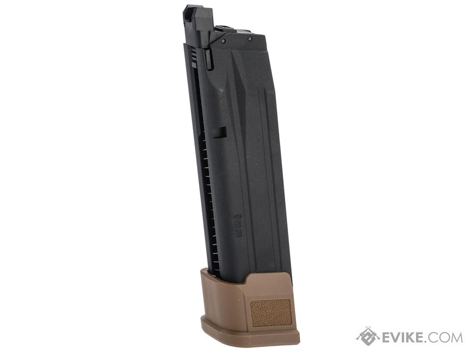 SIG Sauer ProForce Spare Magazine for P320 M17 MHS GBB Pistol (Model: Green Gas / Tan)