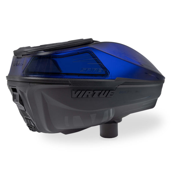 Virtue Spire V Paintball Loader - Dust Crystal Blue Black