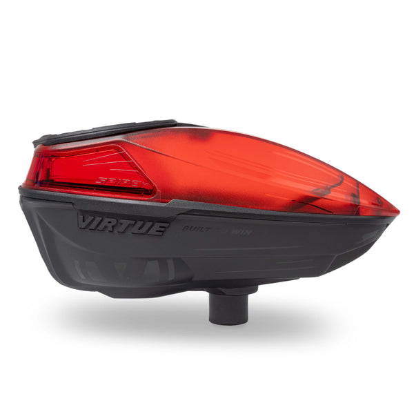 Virtue Spire V Paintball Loader - Dust Crystal Red Black