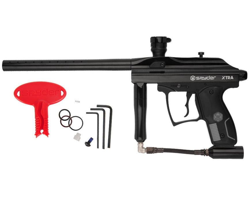 Kingman Spyder Xtra Semi-Auto Paintball Gun - Gloss Black