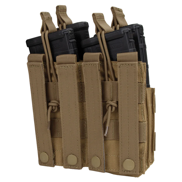 Condor Open Top Double Stacker AR15 / M4 / M16 / 5.56 NATO Magazine Pouch