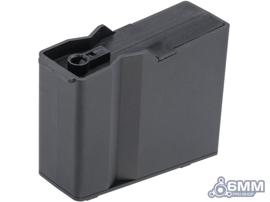 6mmProShop Polymer Magazine for Barrett M82A1 and M107A1 Series Airsoft Bolt Action Rifles (Color: Black)