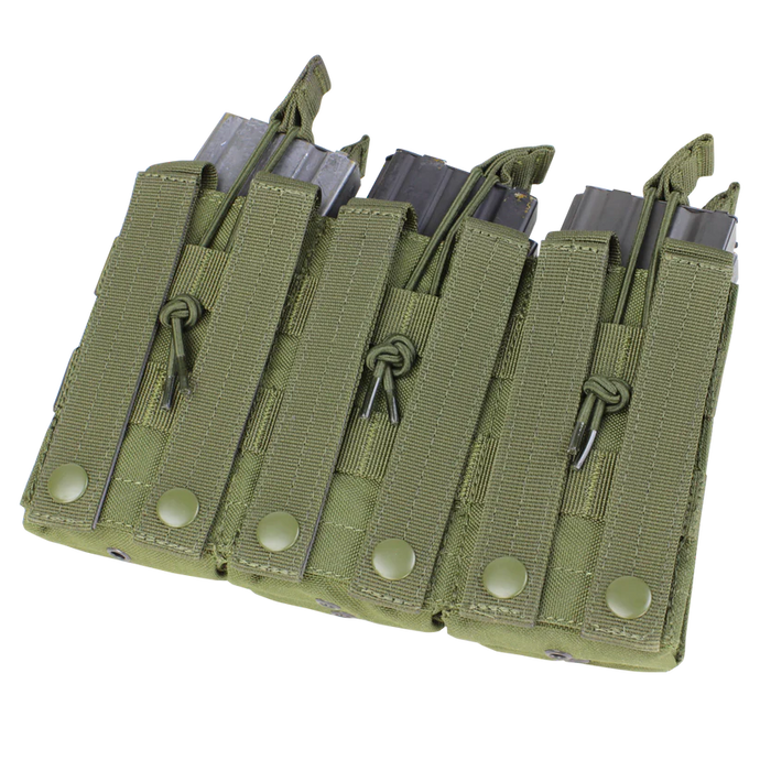 Condor Open Top Triple Stacker AR15 / M4 / M16 / 5.56 NATO Magazine Pouch