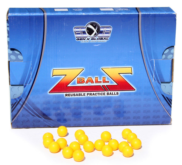 GXG Zballz .68 Caliber Reusable Rubber Practice Balls (Count: 500 Rds)