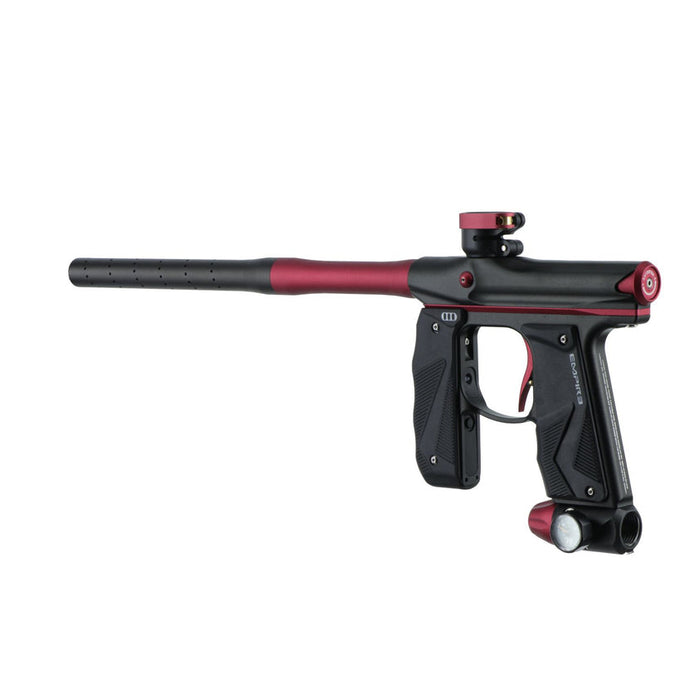 Empire Mini GS Paintball Gun w/ 2 Piece Barrel - Dust Black/Dust Red (17383)
