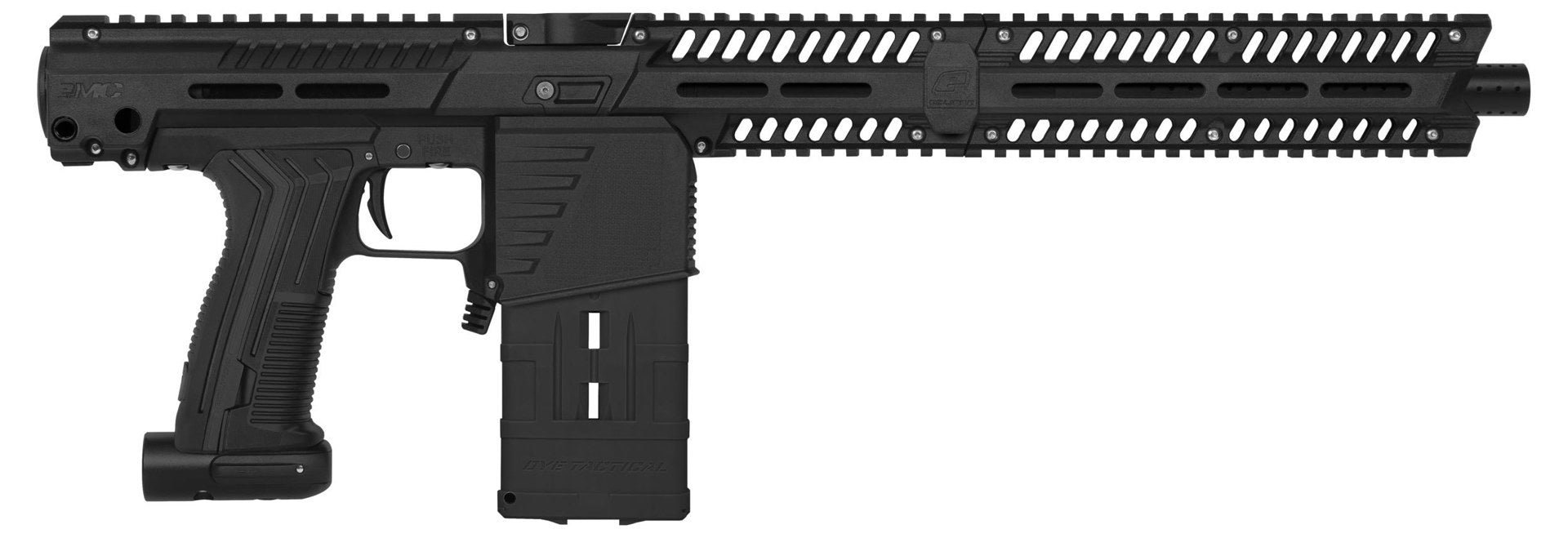 PLANET ECLIPSE EMEK MG100 (PAL ENABLED) MAG FED PAINTBALL GUN - BLACK