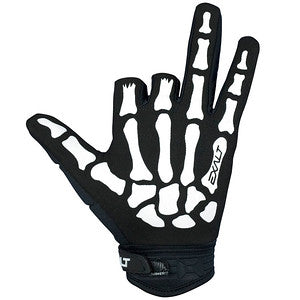 Exalt Death Grip Gloves- Half Finger- White