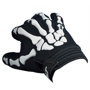 Exalt Death Grip Gloves- Half Finger- White