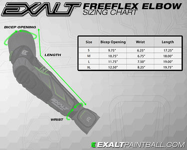Exalt Freeflex Elbow Pads