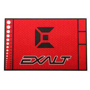 Exalt HD Rubber Tech Mat- Fire Red
