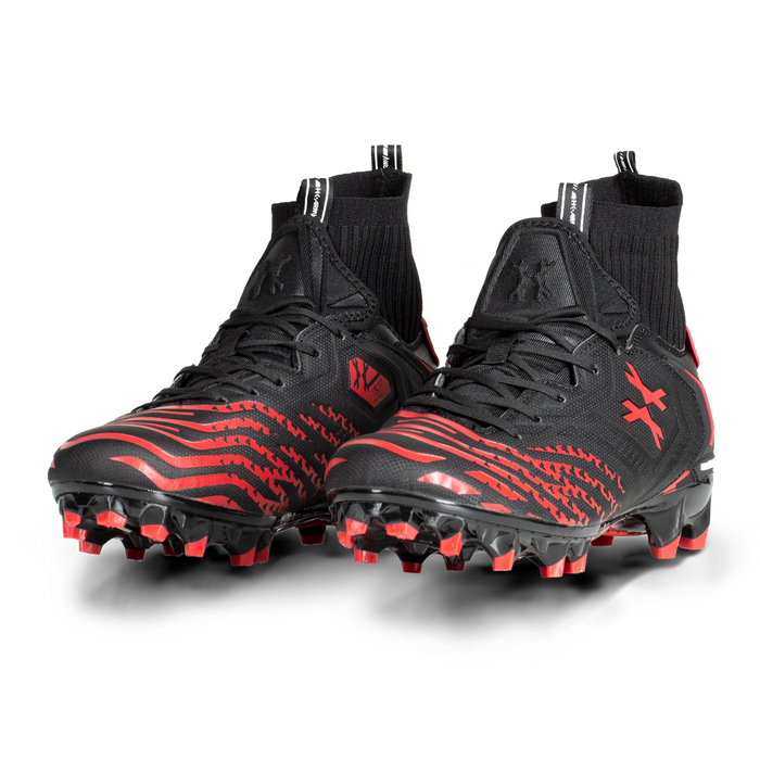 HK Army LT Diggerz X1 Low Top Cleats Black/Red