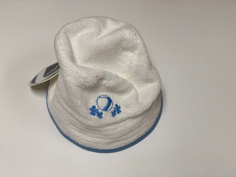 Dye Bucket Hat - White/Light Blue