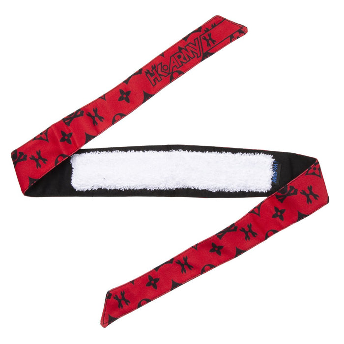HK Army Headband Monogram Red/Black
