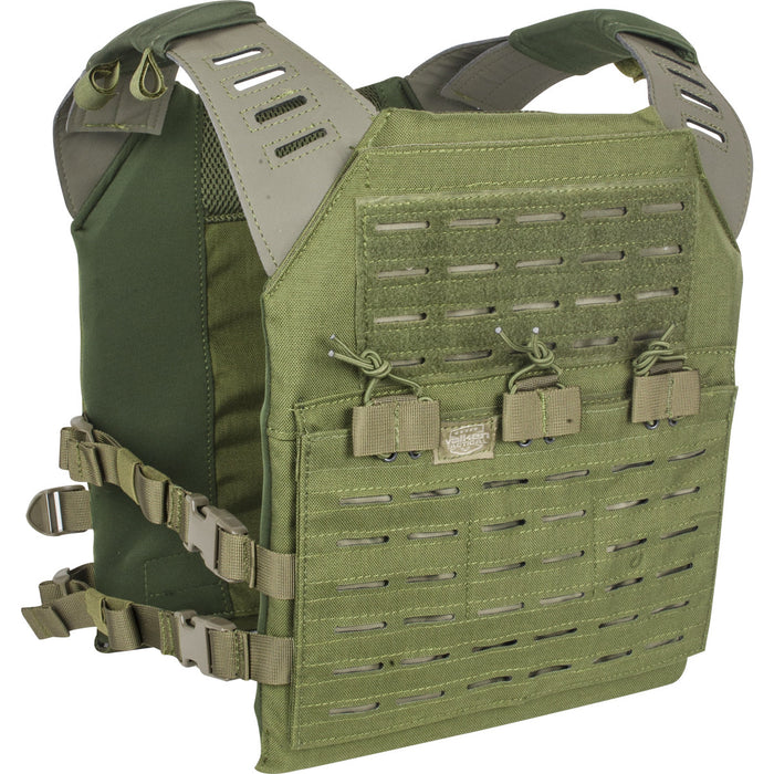 VALKEN LC PLATE CARRIER WITH INTEGRATED MAGAZINE POUCHES- OLIVE
