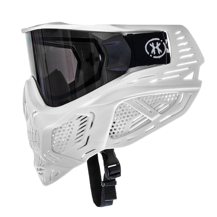 HK Army HSTL SKULL Goggle "GHOST" - White W/ Smoke Lens
