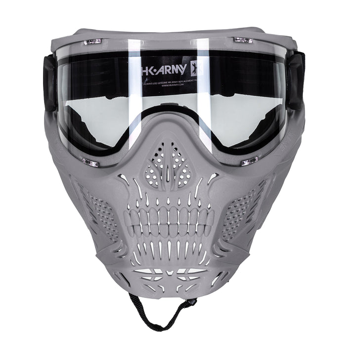 HK Army HSTL SKULL Goggle - Grey W/ Clear Lens
