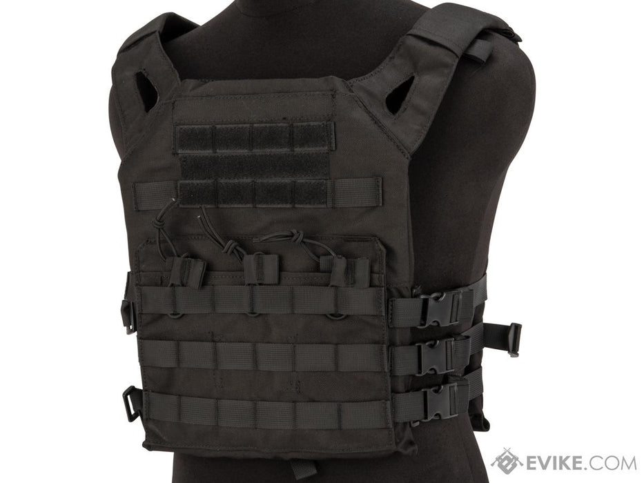 Matrix Level-1 Plate Carrier with Integrated Magazine Pouches- BLACK